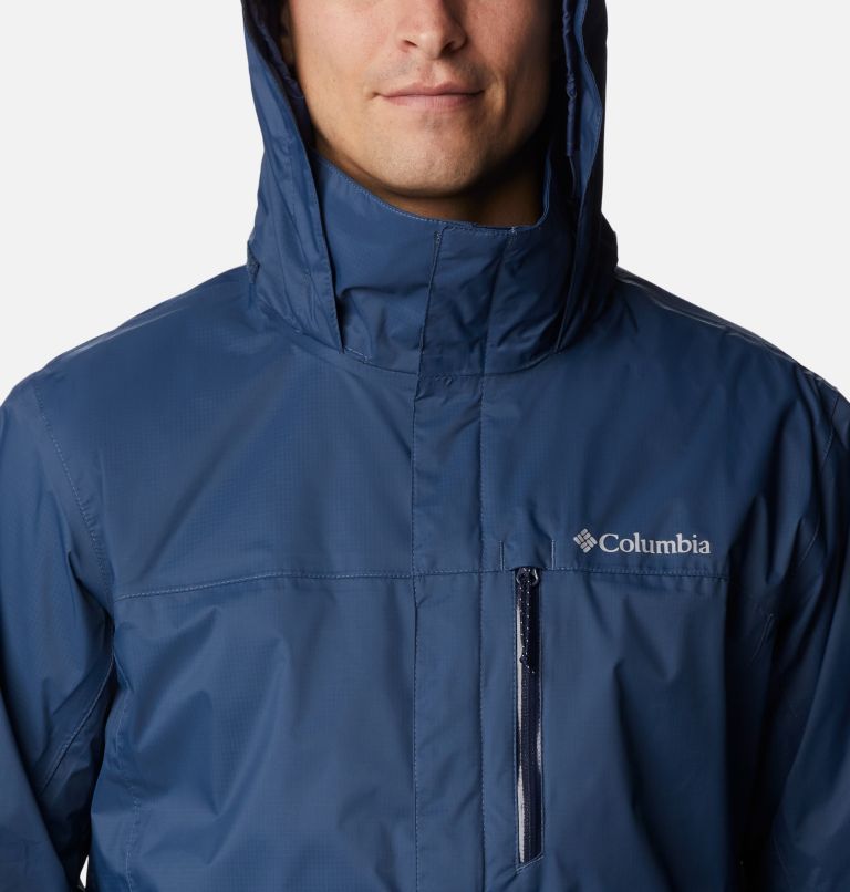 Columbia men's pouration waterproof rain jacket hotsell