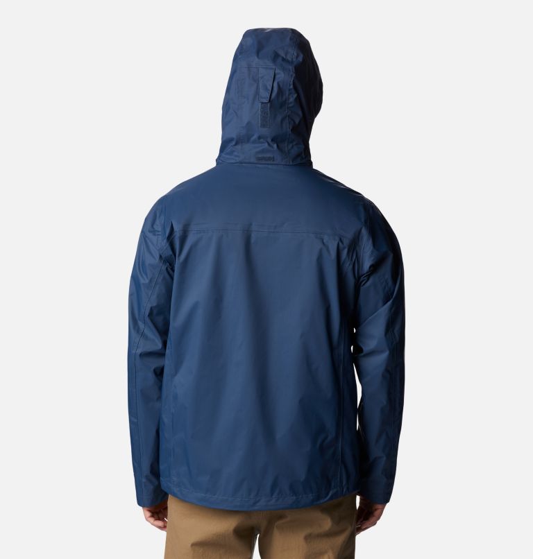Men's Pouration Rain Jacket, Color: Dark Mountain, image 2