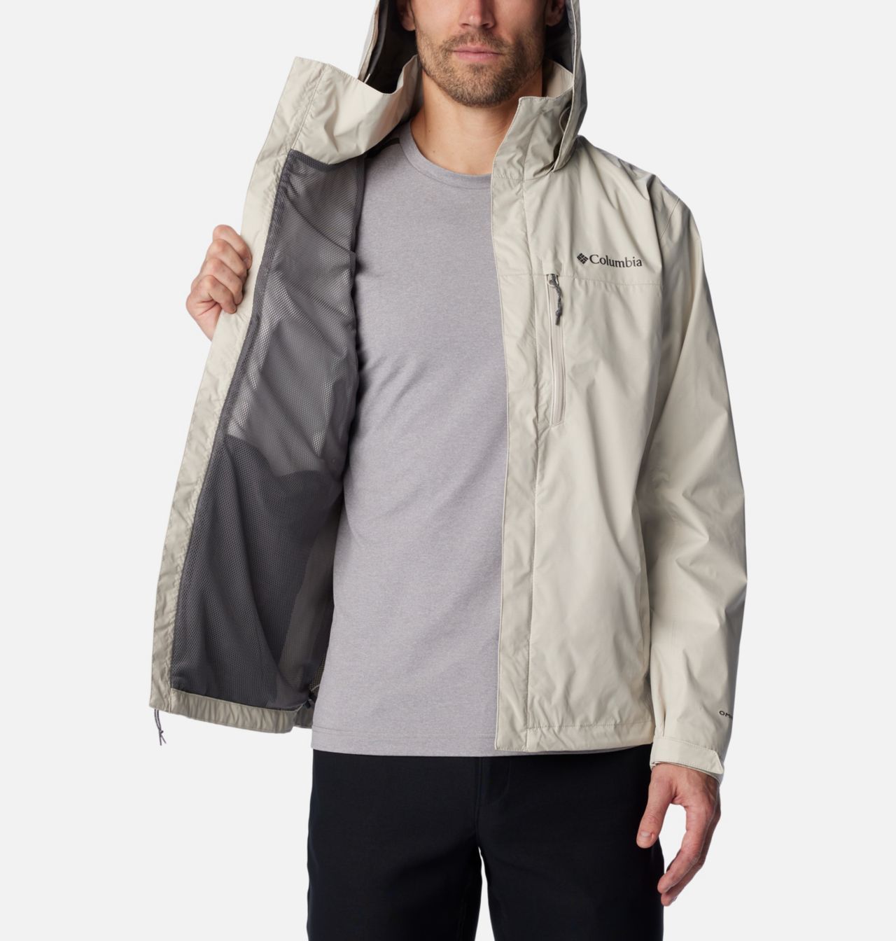 Men's Pouration™ Rain Jacket - Tall 5