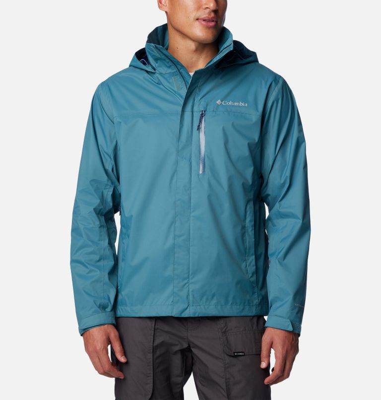 Men's Pouration Rain Jacket - Tall, Color: Cloudburst, image 1