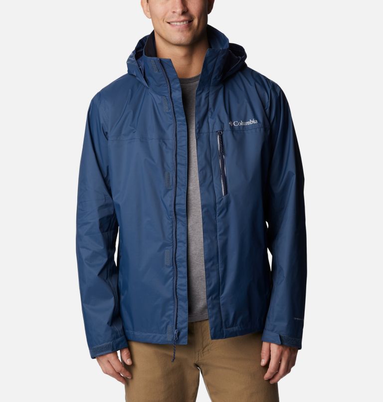Men's Pouration™ Rain Jacket Tall Columbia Sportswear