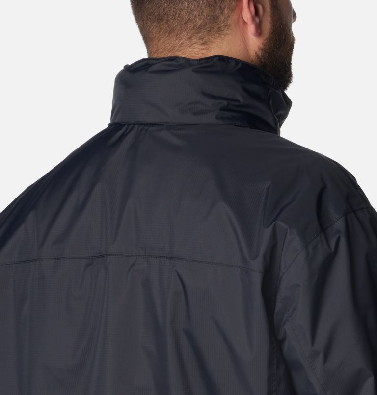 Manteau de pluie Pouration pour hommes - Grand, Color: Black, image 7