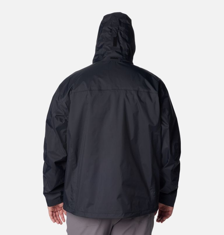 Manteau de pluie Pouration pour hommes - Grand, Color: Black, image 2
