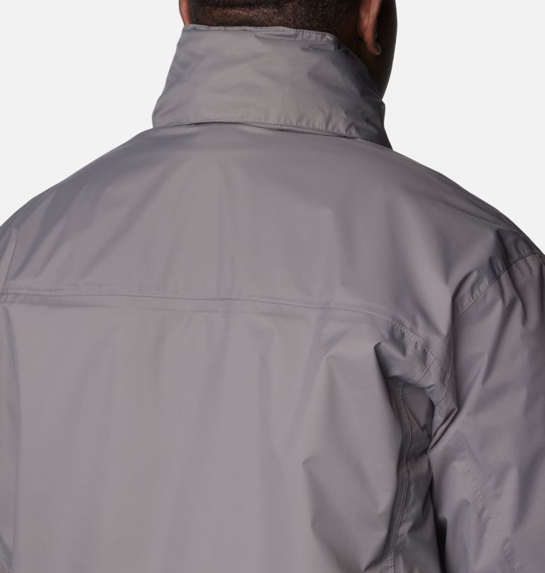 Manteau de pluie Pouration pour hommes - Grand, Color: City Grey, image 7