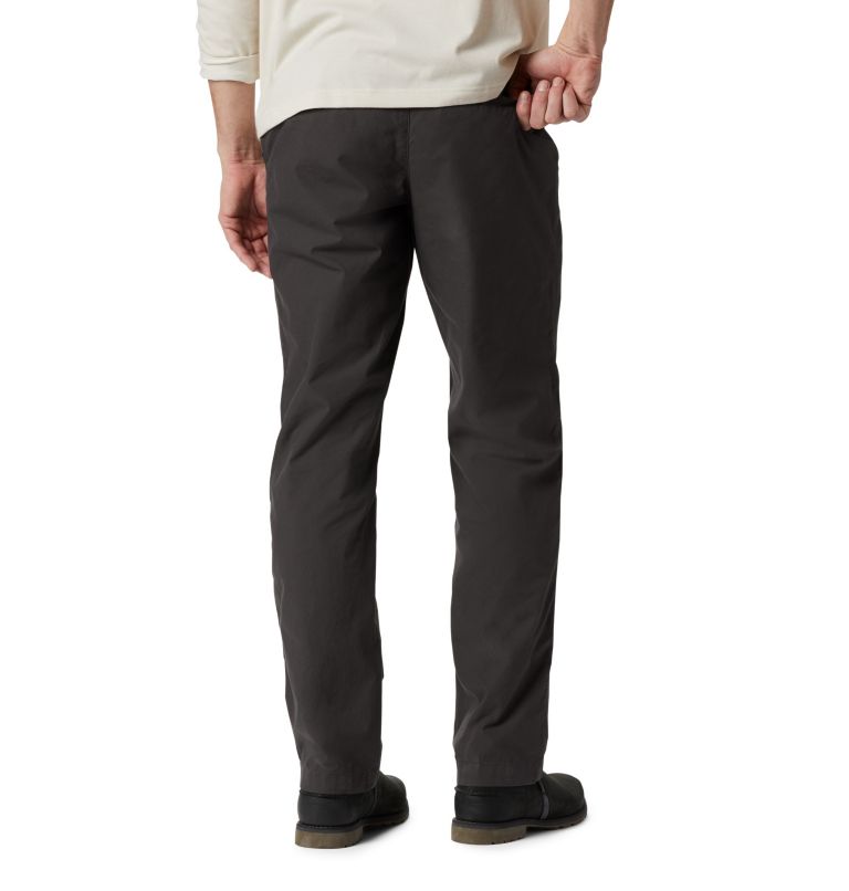 Men’s Washed Out Casual Trousers, Color: Shark, image 2