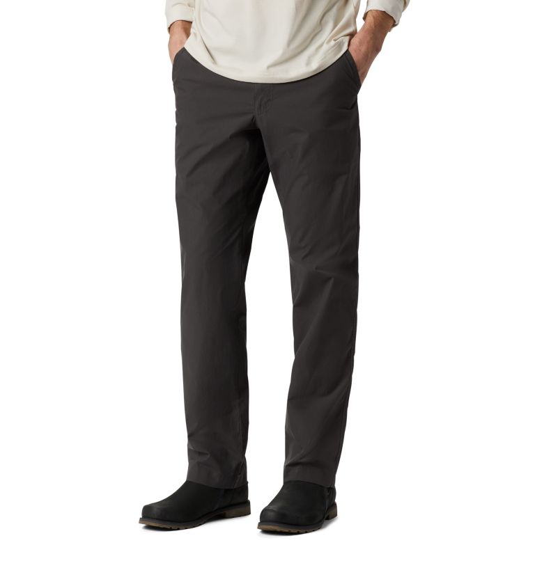 Thumbnail: Men’s Washed Out Casual Trousers, Color: Shark, image 1