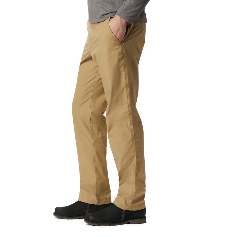 Thumbnail: Men’s Washed Out Casual Trousers, Color: Crouton, image 3
