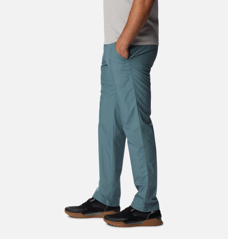 Men’s Washed Out Casual Trousers, Color: Metal, image 3