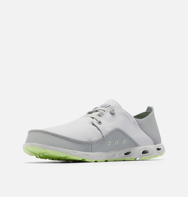 Men’s Bahama Vent Relaxed PFG Shoe, Color: Grey Ice, Jade Lime, image 6