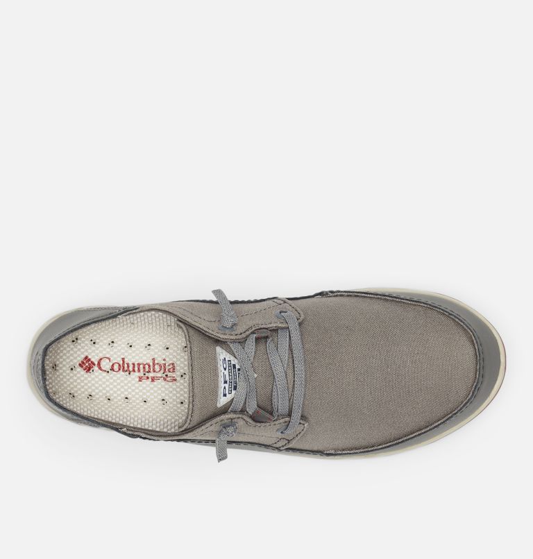 Thumbnail: BAHAMA VENT PFG LACE RELAXED WIDE | 023 | 10, Color: City Grey, Vintage Red, image 3