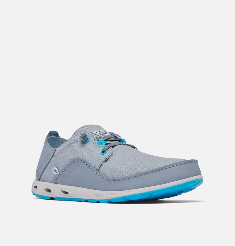 Men’s Bahama Vent Relaxed PFG Shoe - Wide, Color: Tradewinds Grey, Ocean Blue, image 2