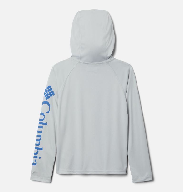 Kids' PFG Terminal Tackle Hoodie, Color: Cool Grey, image 2
