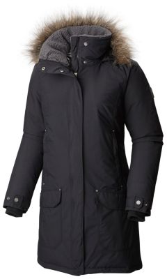 columbia women's flurry run down long omni heat jacket