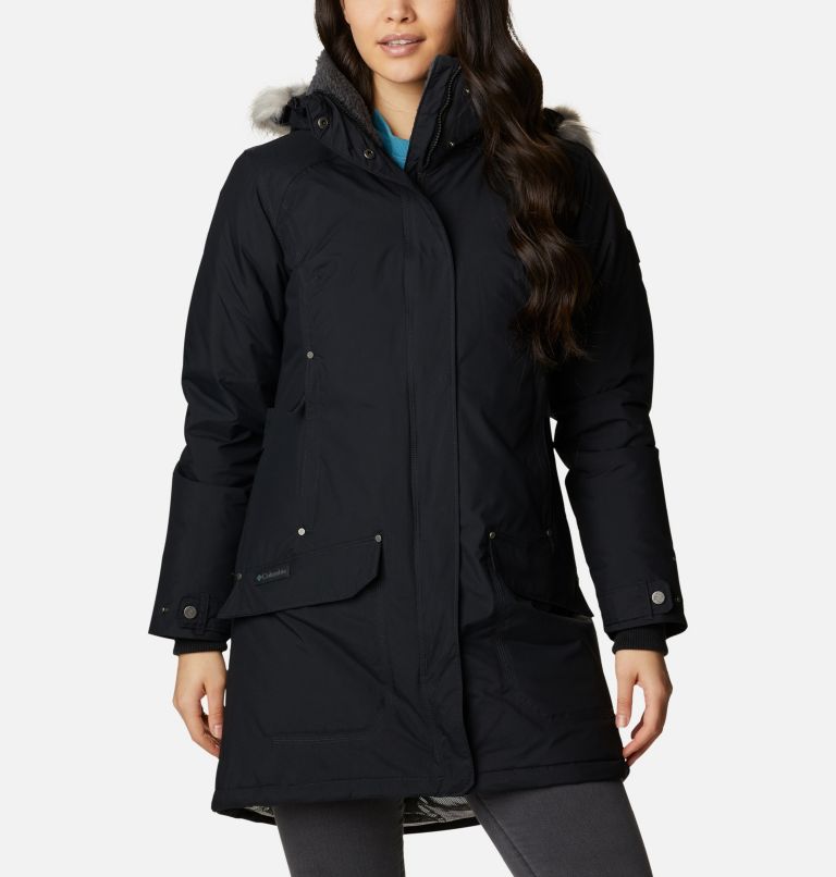 Women's Icelandite TurboDown Jacket, Color: Black, image 1