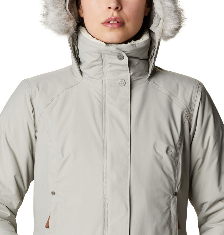 Women's Icelandite TurboDown Jacket, Color: Flint Grey, image 4