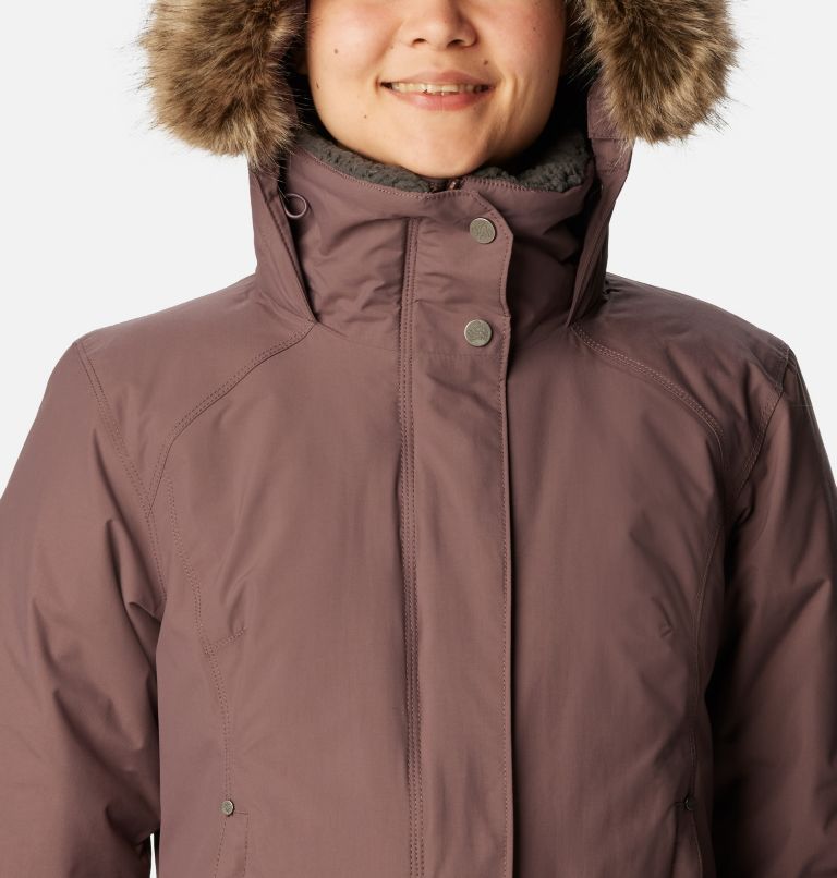 Parka Impermeable Mujer Con Piel