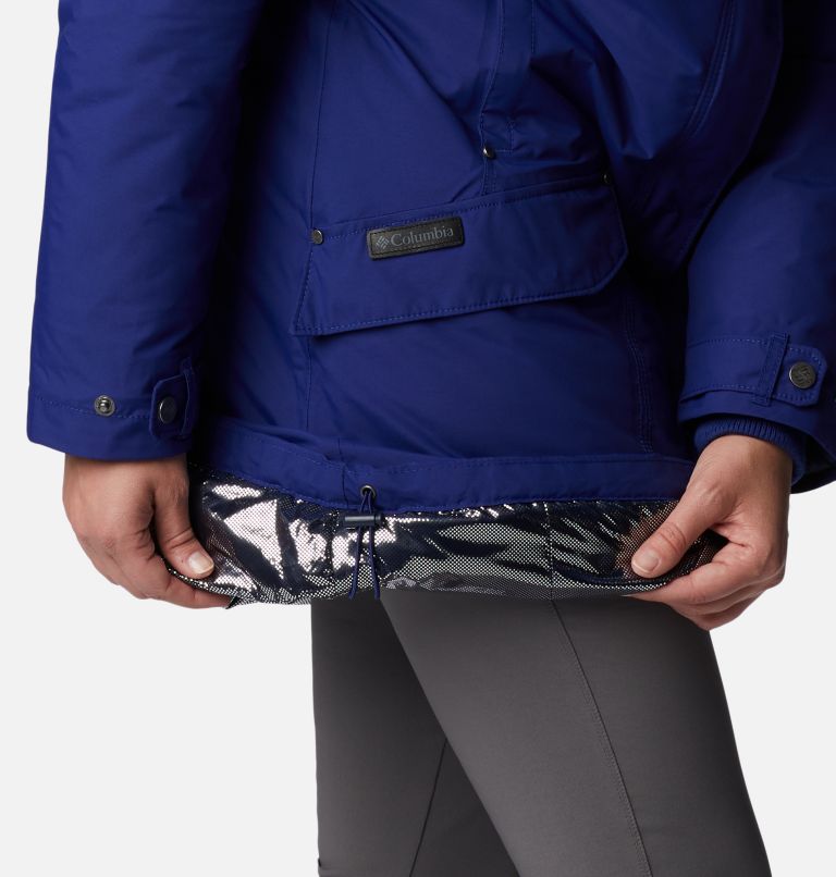 Thumbnail: Women's Icelandite TurboDown Jacket, Color: Dark Sapphire, image 8