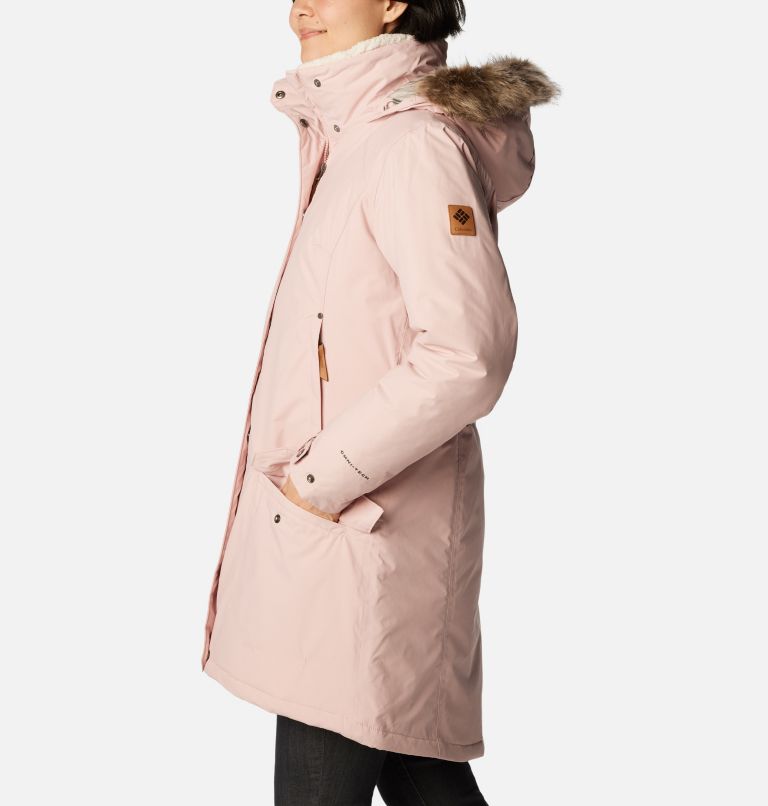 Thumbnail: Women's Icelandite TurboDown Jacket, Color: Dusty Pink, image 3