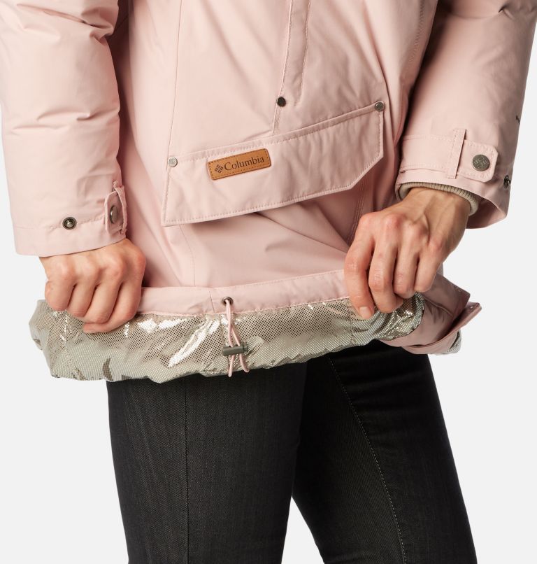 Women's Icelandite TurboDown Jacket, Color: Dusty Pink, image 8