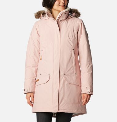 Women's Icelandite TurboDown Jacket, Color: Dusty Pink