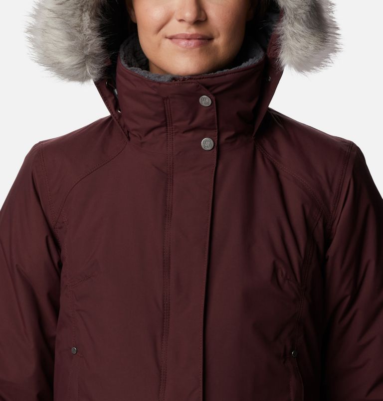 Women's Icelandite TurboDown Jacket, Color: Malbec, image 4