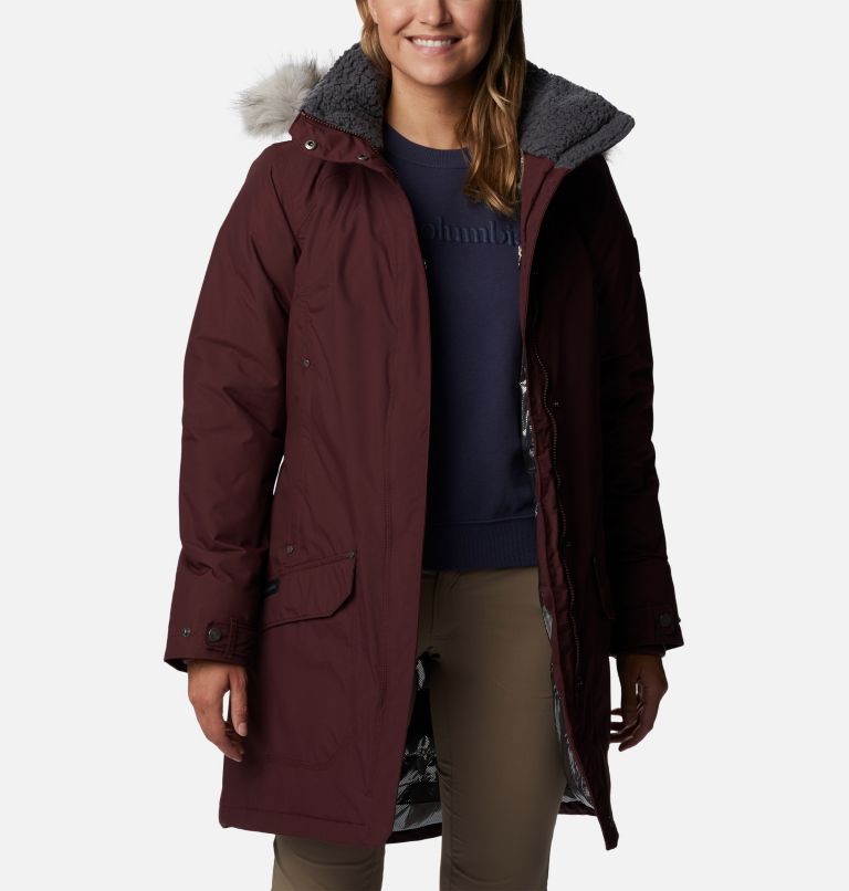 Thumbnail: Women's Icelandite TurboDown Jacket, Color: Malbec, image 9