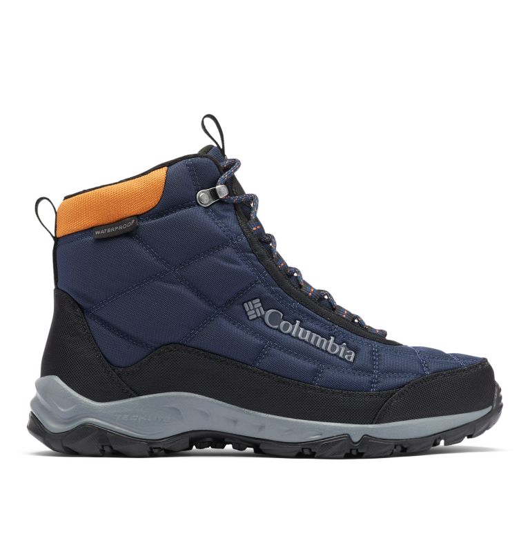 Thumbnail: Men's Firecamp Boot - Wide, Color: Collegiate Navy, Bright Copper, image 1