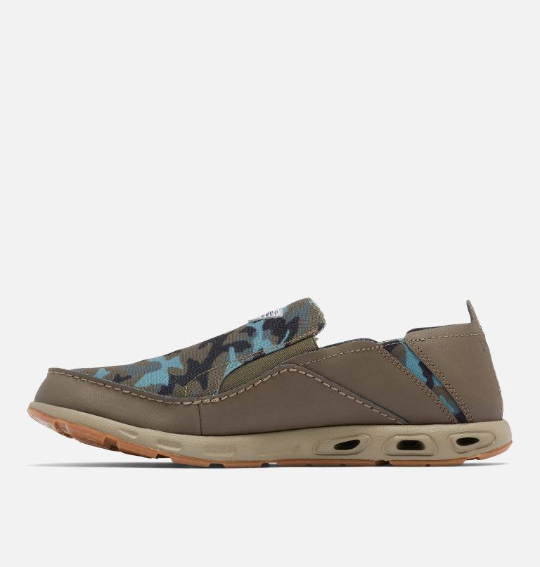 Men’s PFG Bahama Vent Shoe, Color: Mud, Island Orange, image 5