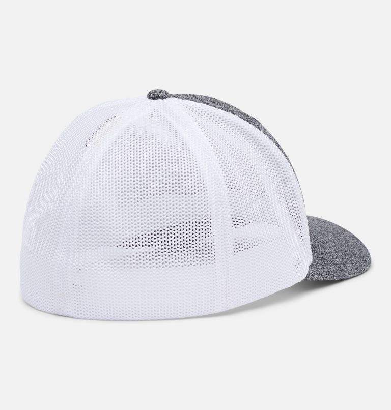 Columbia Rugged Outdoor Mesh Ball Cap, Color: Grill Heather, White, Tree Flag, image 2