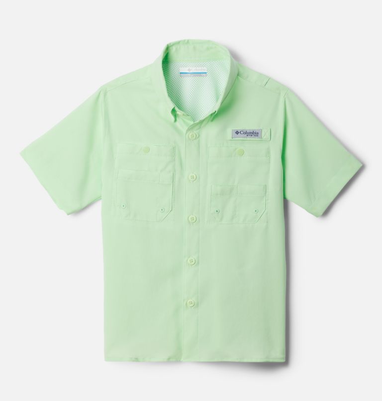 Boys’ PFG Tamiami Short Sleeve Shirt, Color: Key West, image 1
