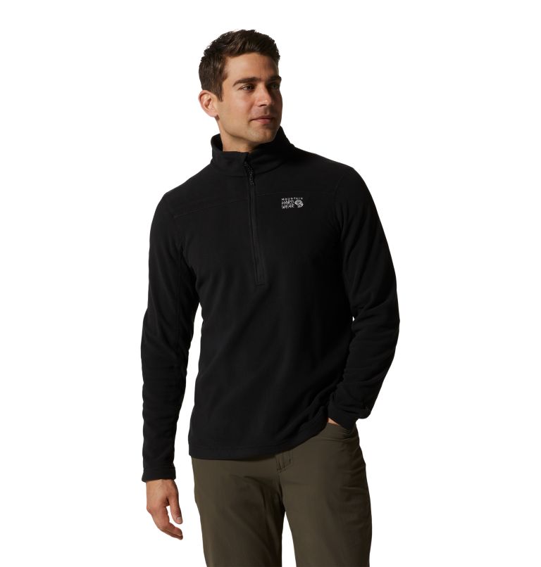 Men's Microchill 2.0 1/2 Zip, Color: Black, image 1