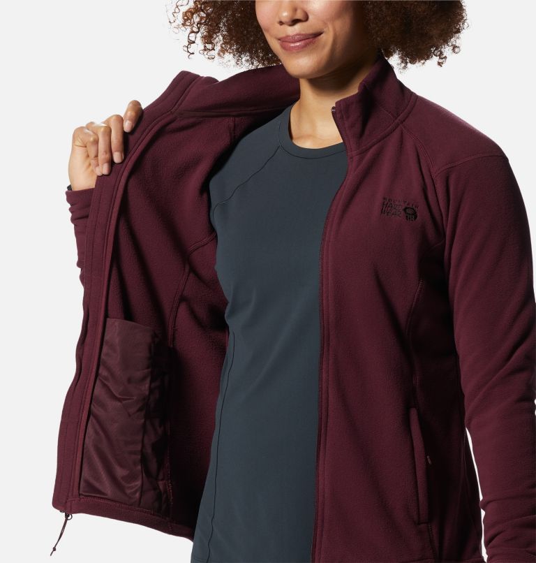 Thumbnail: Women's Microchill 2.0 Jacket, Color: Cocoa Red, image 5