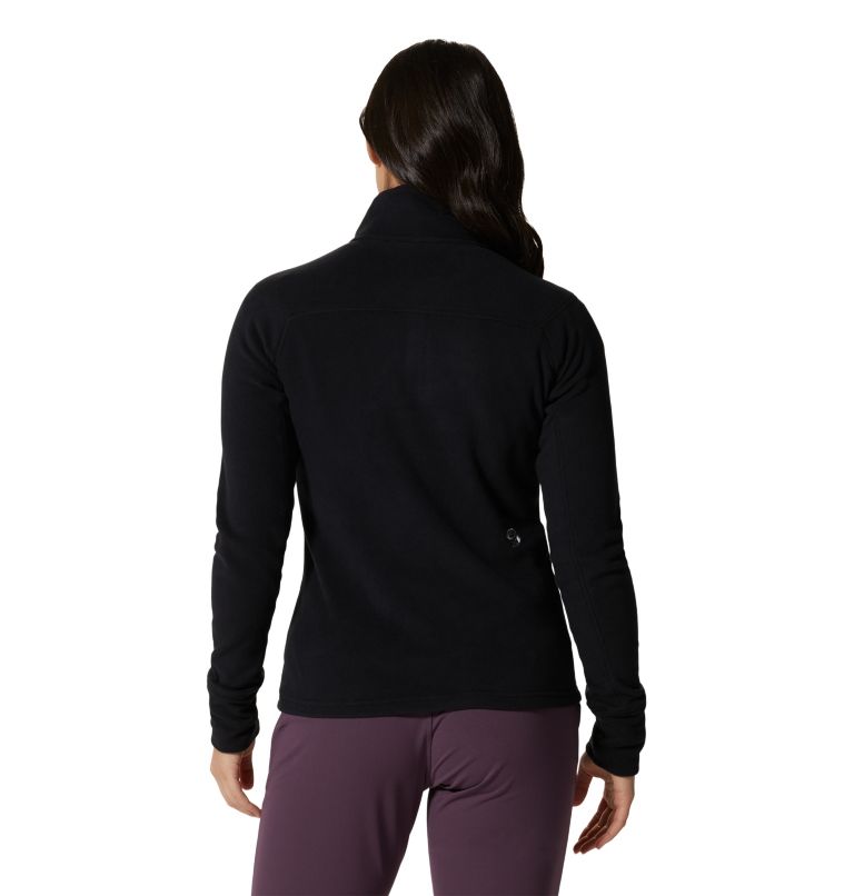 Women's Microchill 2.0 1/2 Zip, Color: Black, image 2