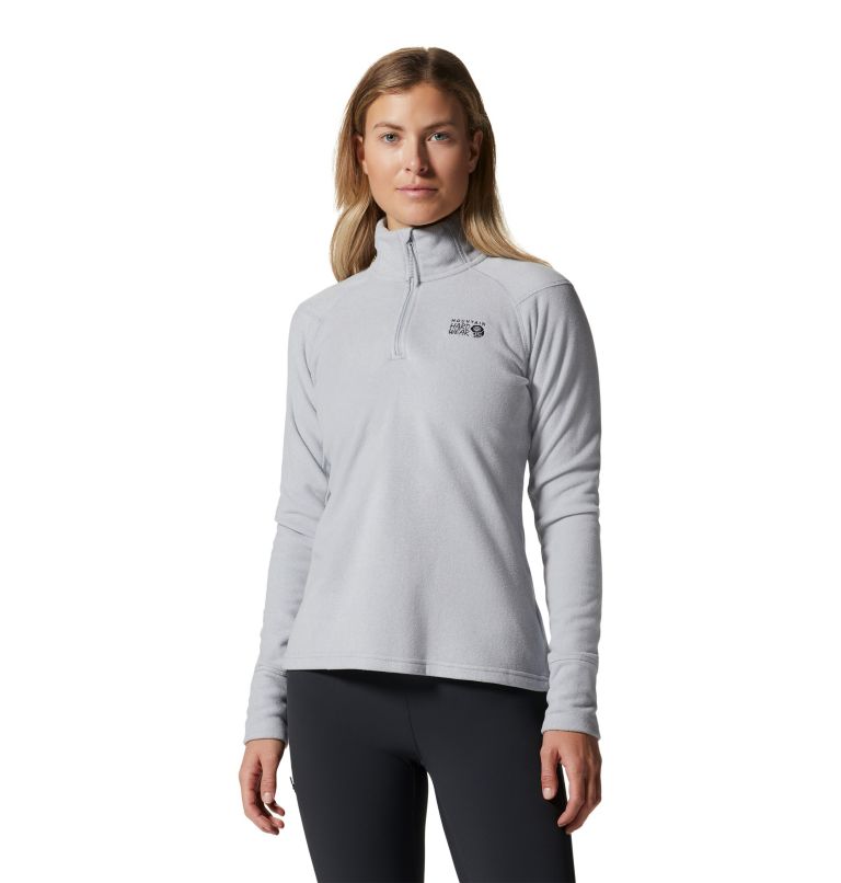 Women's Microchill 2.0 1/2 Zip, Color: Glacial Heather, image 5