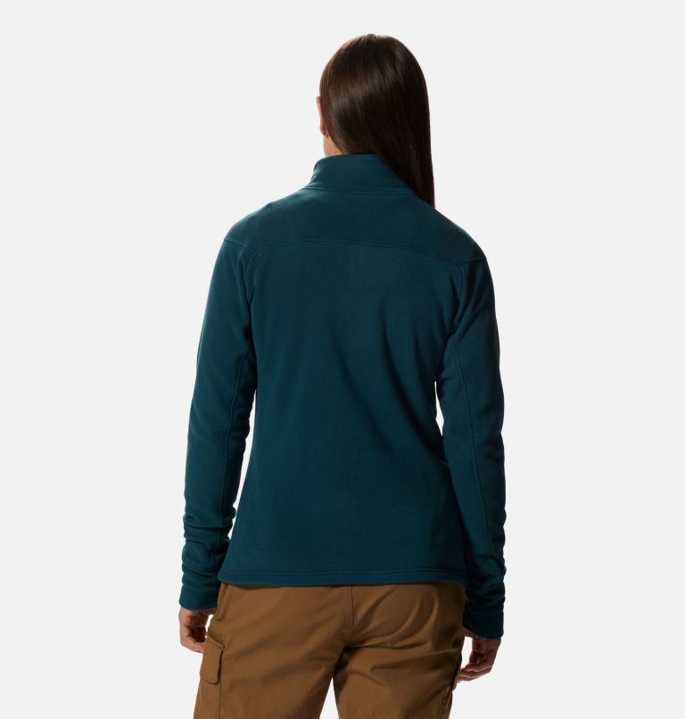 Women's Microchill 2.0 1/2 Zip, Color: Dark Marsh, image 2