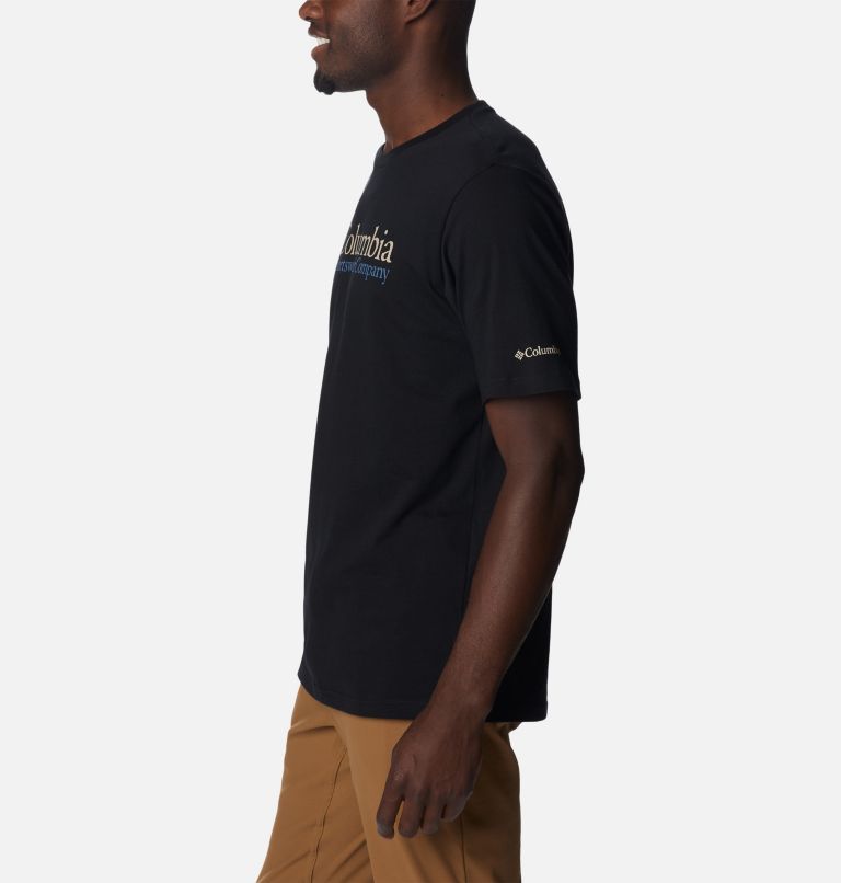 Chemise à manches courtes CSC Basic Logo pour homme, Color: Black, CSC Retro Logo, image 3