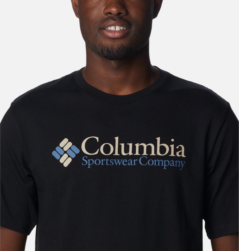 Chemise à manches courtes CSC Basic Logo pour homme, Color: Black, CSC Retro Logo, image 4