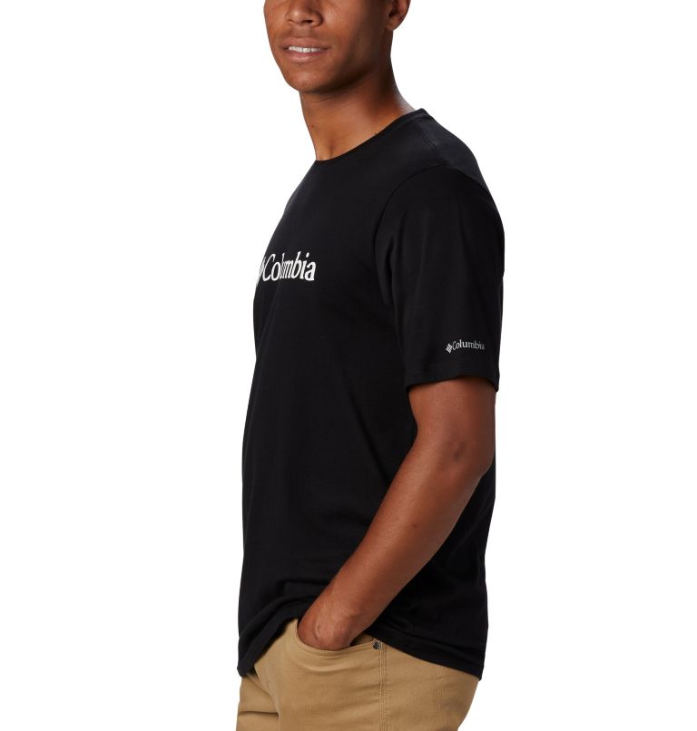 Thumbnail: Chemise à manches courtes CSC Basic Logo pour homme, Color: Black, image 3