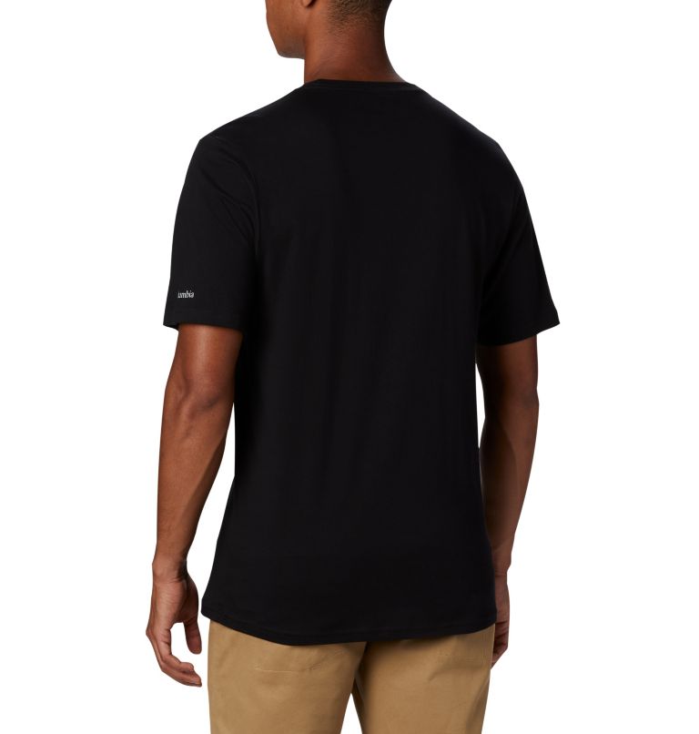 Men's CSC Basic Logo Short Sleeve, Color: Black, image 2