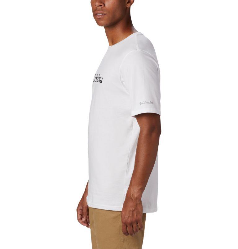 Men's CSC Basic Logo Short Sleeve, Color: White
