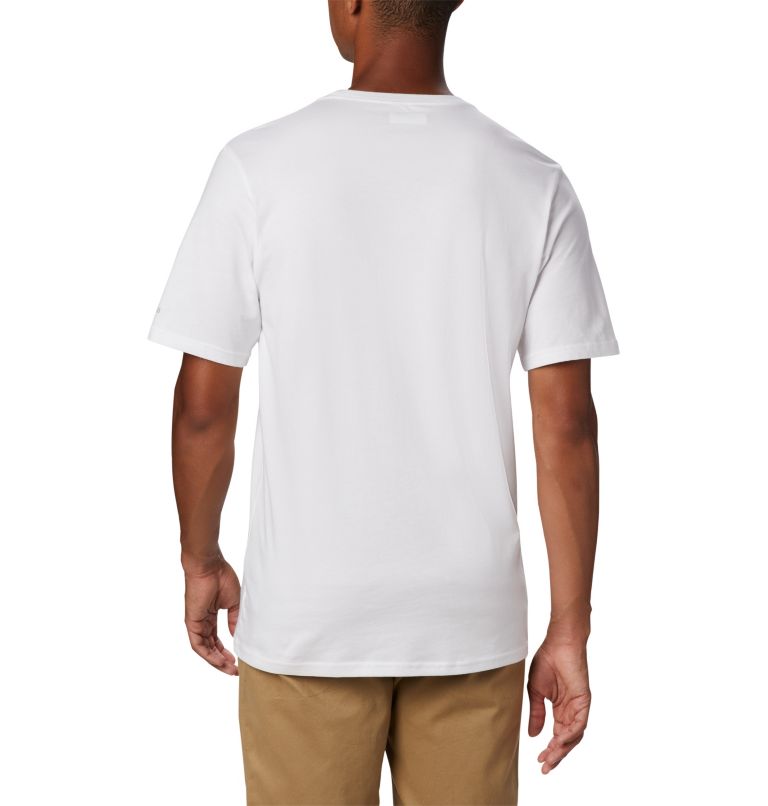 Men's CSC Basic Logo Short Sleeve, Color: White