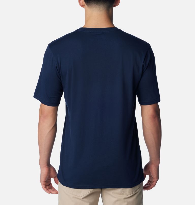 Thumbnail: Chemise à manches courtes CSC Basic Logo pour homme, Color: Collegiate Navy, CSC Retro Logo, image 2