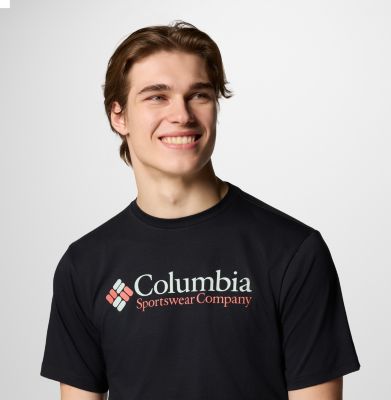 Men’s CSC Basic Logo Tee, Color: Black, CSC Retro Logo, image 24