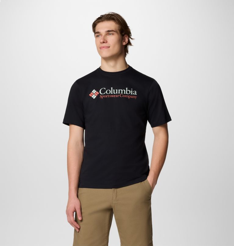 Men’s CSC Basic Logo T-Shirt, Color: Black, CSC Retro Logo, image 5