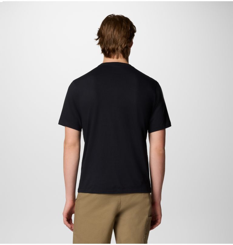 Men’s CSC Basic Logo T-Shirt, Color: Black, CSC Retro Logo, image 2