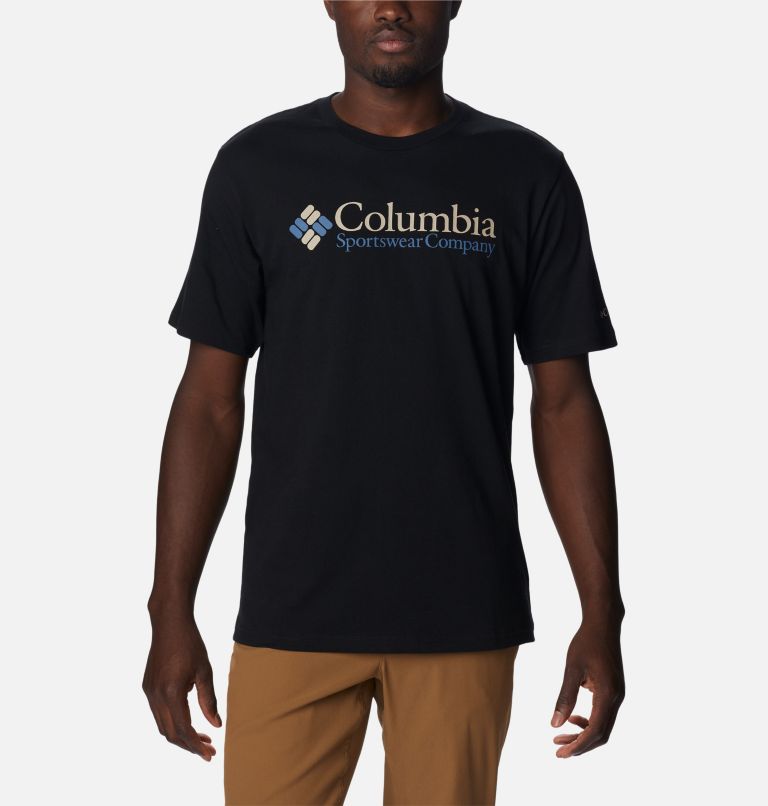 Thumbnail: CSC Basic Logo T-Shirt für Herren, Color: Black, CSC Retro Logo, image 1