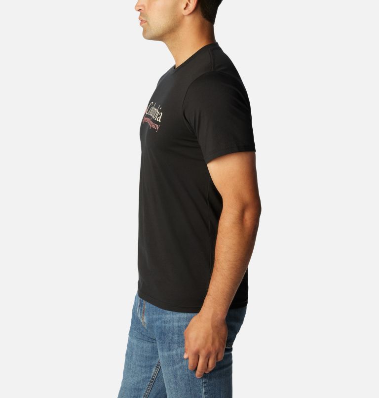 Men’s CSC Basic Logo T-Shirt, Color: Black, CSC Retro Logo, image 3