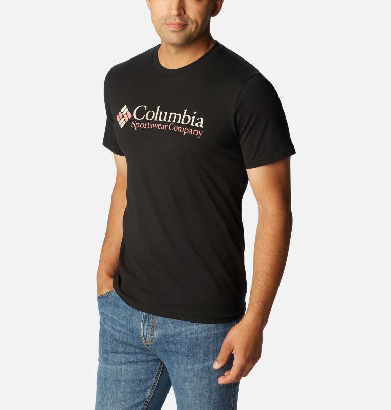 Men’s CSC Basic Logo T-Shirt, Color: Black, CSC Retro Logo, image 5