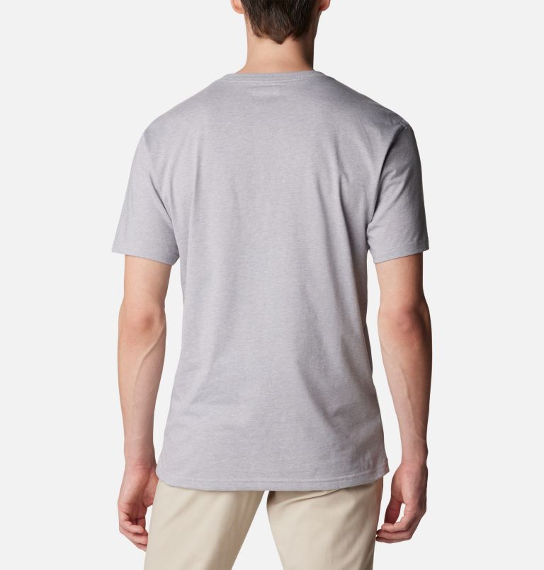 MEN'S SHORT SLEEVE HTHR TECH TOP, Dark Grey Heather