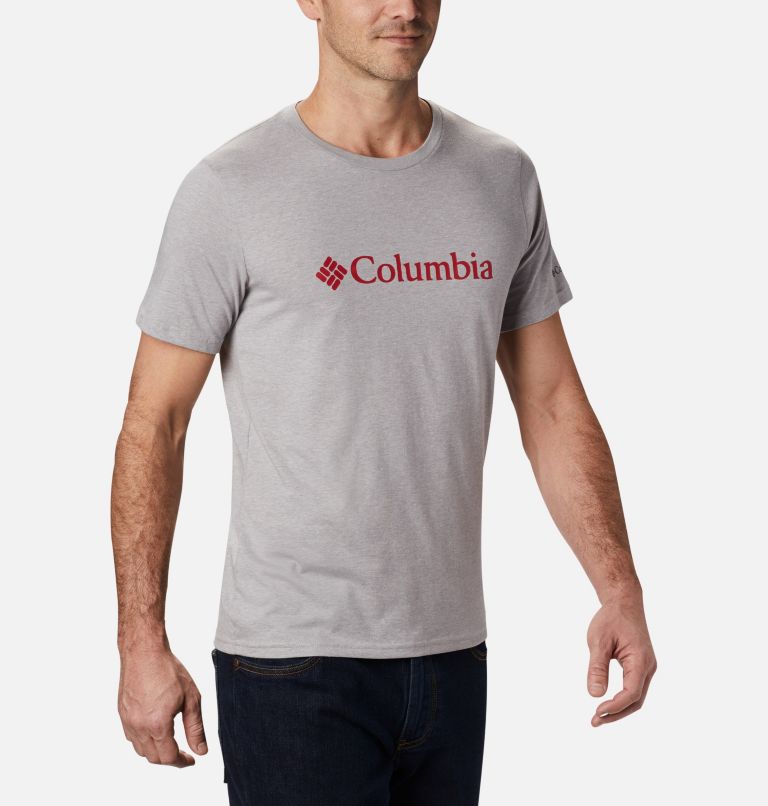 CSC Basic Logo Short Sleeve, Color: Columbia Grey Heather, image 5